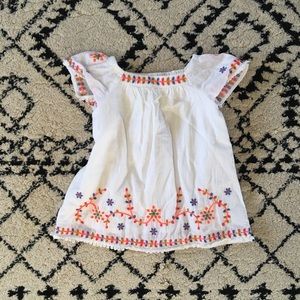 Zara embroidered dress 3-6 months